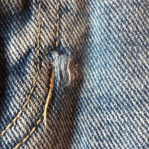 sold pacsun denim mini skirt